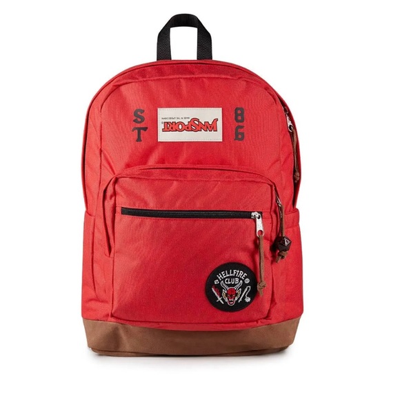 Jansport Other - NWT Jansport Stranger Things Right Pack Hellfire Club Red Backpack